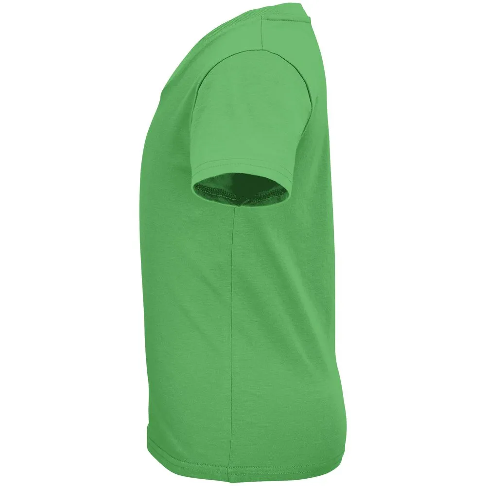 Футболка детская Crusader Kids, ярко-зеленая, на рост 142-152 см (12 лет) заказать онлайн с вашим дизайном на заказ в Москве и области