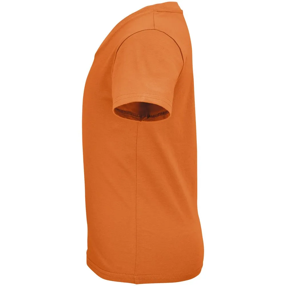 Футболка детская Crusader Kids, оранжевая, на рост 142-152 см (12 лет) заказать онлайн с вашим дизайном на заказ в Москве и области