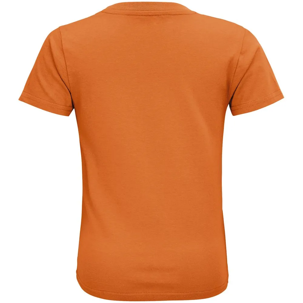 Футболка детская Crusader Kids, оранжевая, на рост 142-152 см (12 лет) заказать онлайн с вашим дизайном на заказ в Москве и области