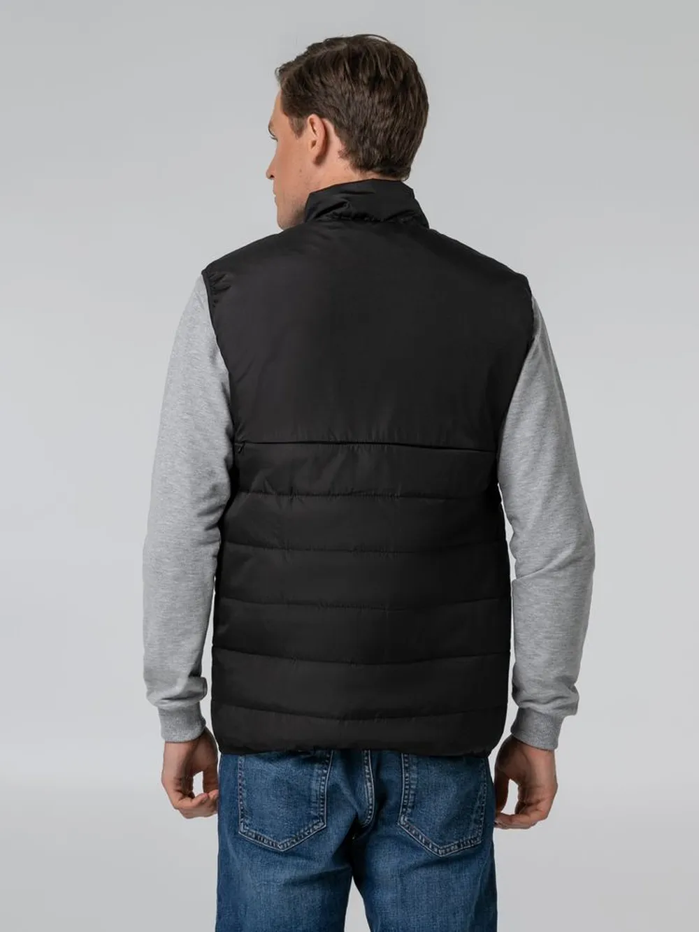 Жилет Leven, черный, размер 3XL заказать онлайн с вашим дизайном на заказ в Москве и области