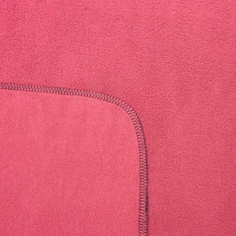 Флисовый плед Warm&Peace XL, розовый (коралловый) заказать онлайн с вашим дизайном на заказ в Москве и области