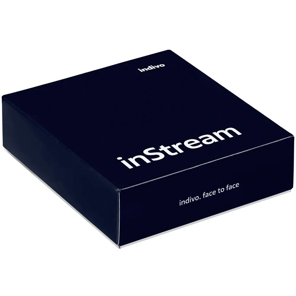 Портмоне inStream, черное заказать онлайн с вашим дизайном на заказ в Москве и области