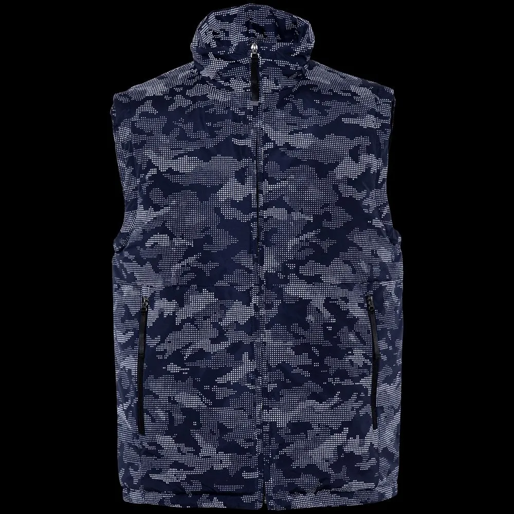 Жилет светоотражающий Lattvind, темно-синий заказать онлайн с вашим дизайном на заказ в Москве и области