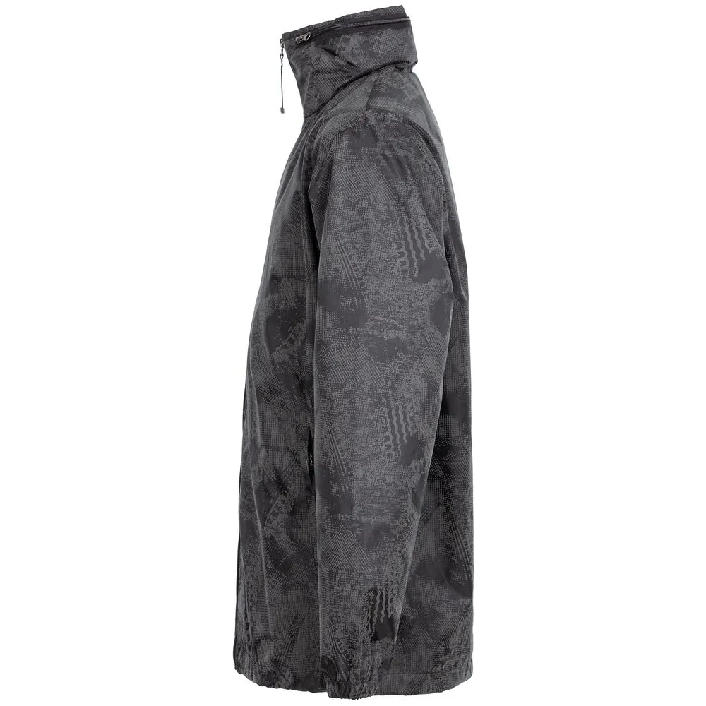 Ветровка светоотражающая Finvind, темно-серая заказать онлайн с вашим дизайном на заказ в Москве и области