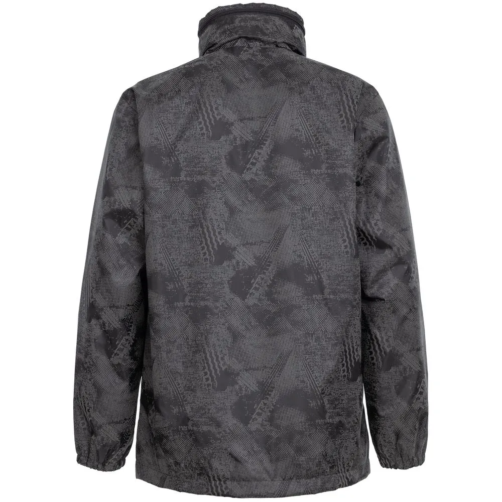 Ветровка светоотражающая Finvind, темно-серая заказать онлайн с вашим дизайном на заказ в Москве и области