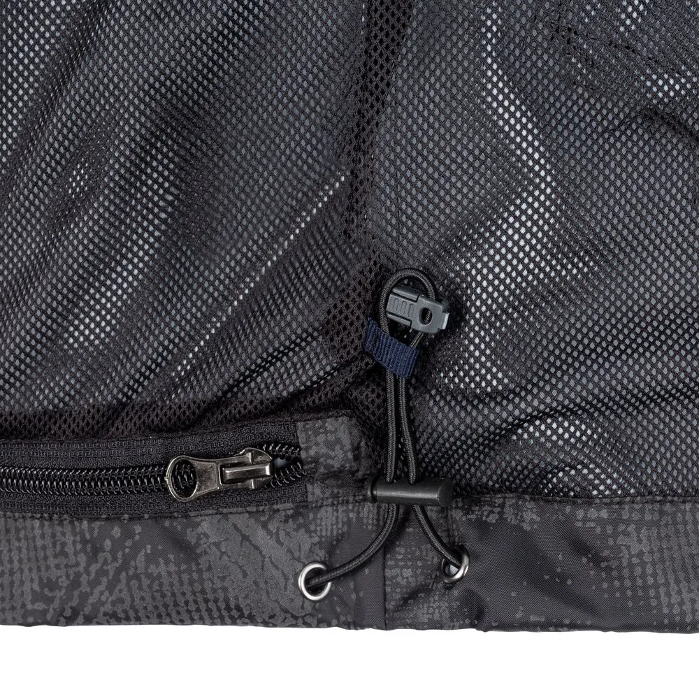 Ветровка светоотражающая Finvind темно-серая, размер XXS заказать онлайн с вашим дизайном на заказ в Москве и области