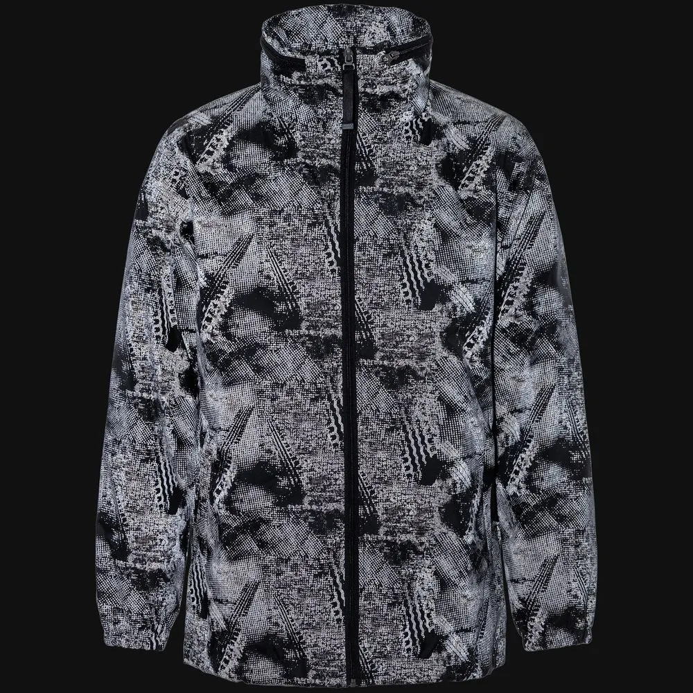 Ветровка светоотражающая Finvind темно-серая, размер XXS заказать онлайн с вашим дизайном на заказ в Москве и области