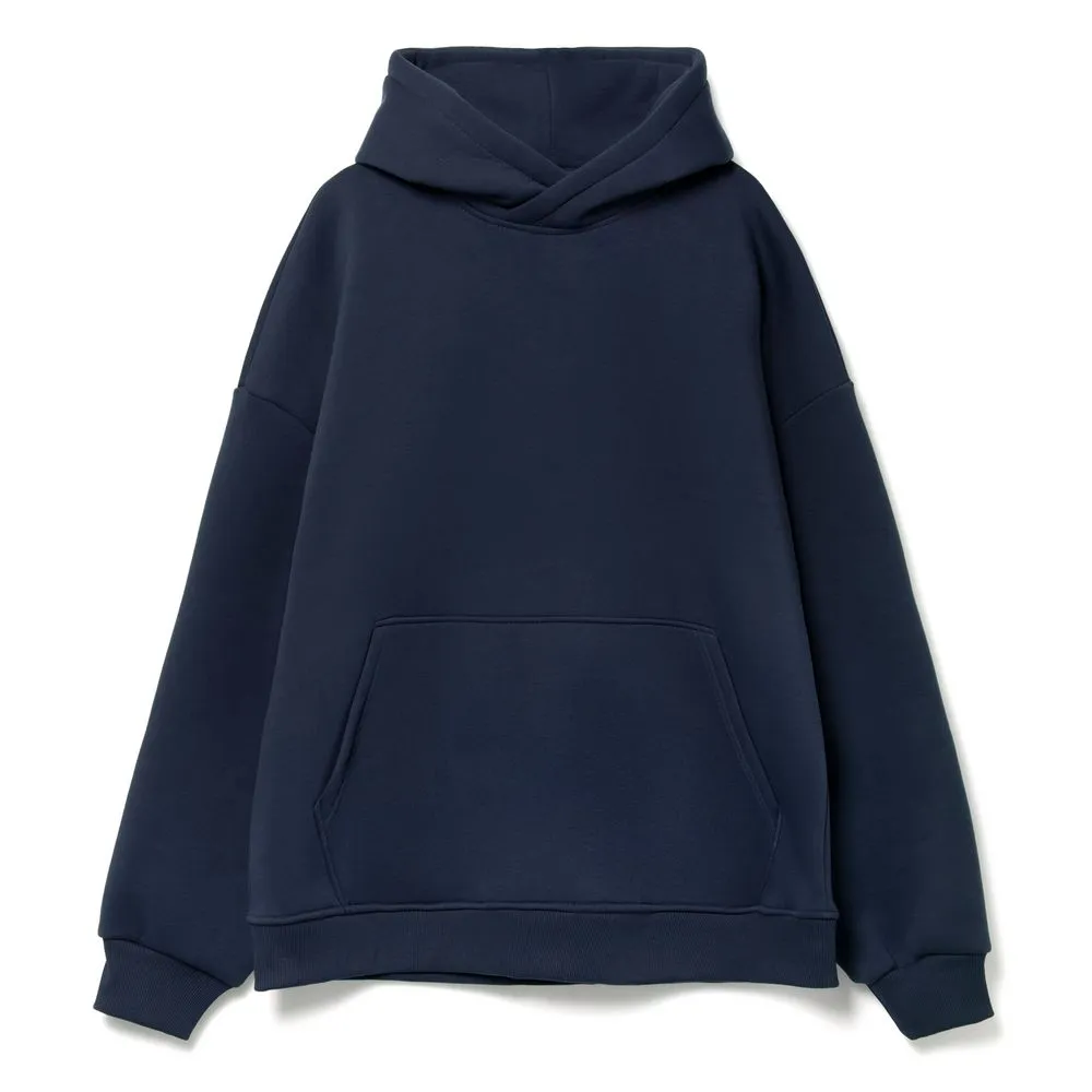 Худи Kulonga Oversize, темно-синее, размер ХS/S заказать онлайн с вашим дизайном на заказ в Москве и области