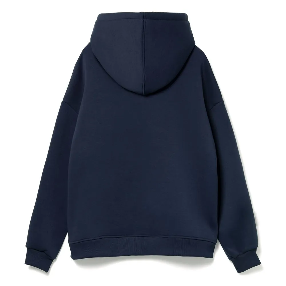 Худи Kulonga Oversize, темно-синее, размер ХS/S заказать онлайн с вашим дизайном на заказ в Москве и области