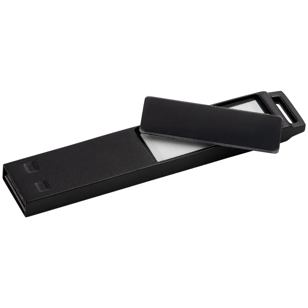 Флешка markBright Black с зеленой подсветкой, 32 Гб заказать онлайн с вашим дизайном на заказ в Москве и области