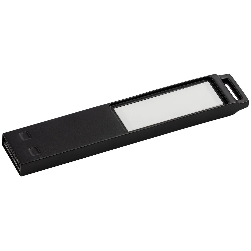 Флешка markBright Black с зеленой подсветкой, 32 Гб заказать онлайн с вашим дизайном на заказ в Москве и области