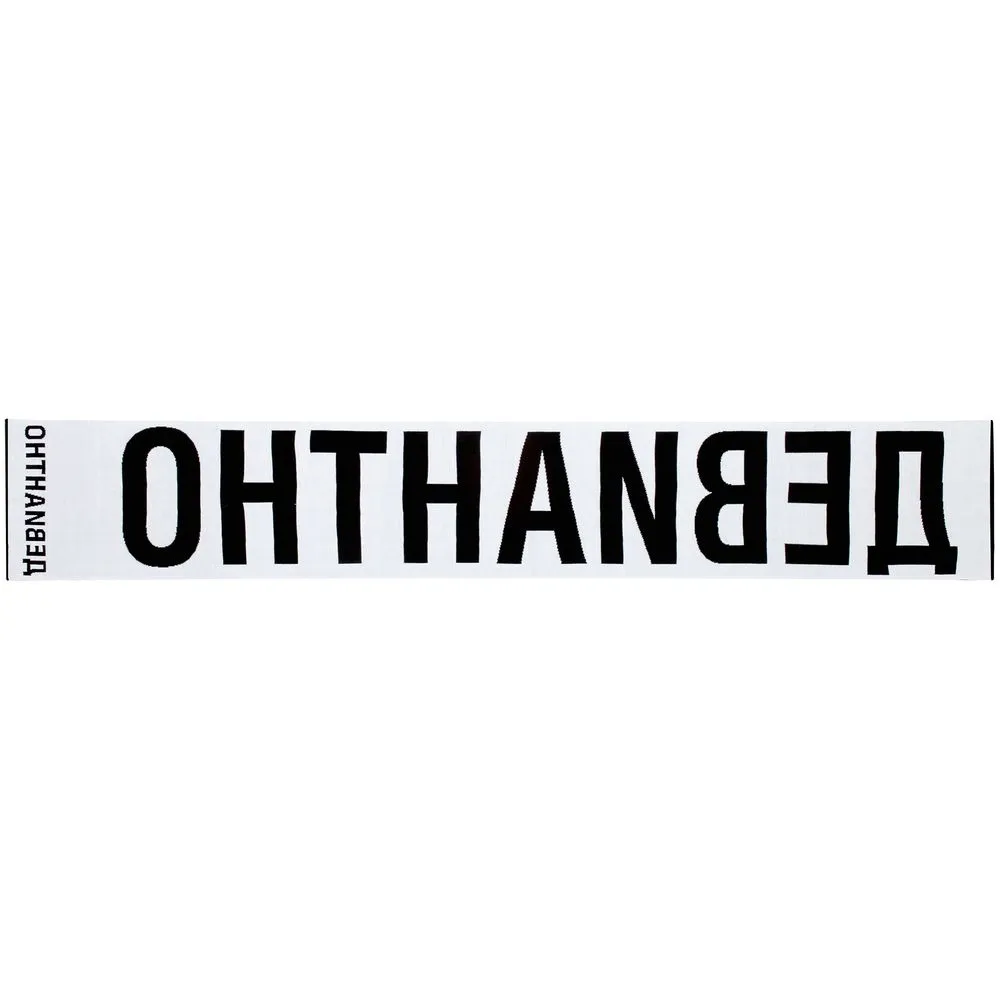 Шарф «Девиантно» заказать онлайн с вашим дизайном на заказ в Москве и области
