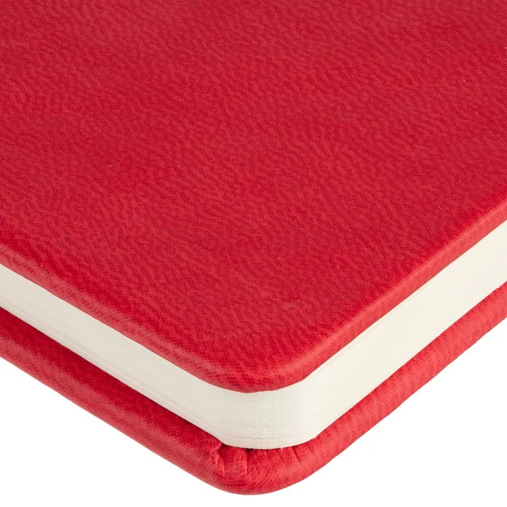 Блокнот Cluster Mini в клетку, красный заказать онлайн с вашим дизайном на заказ в Москве и области