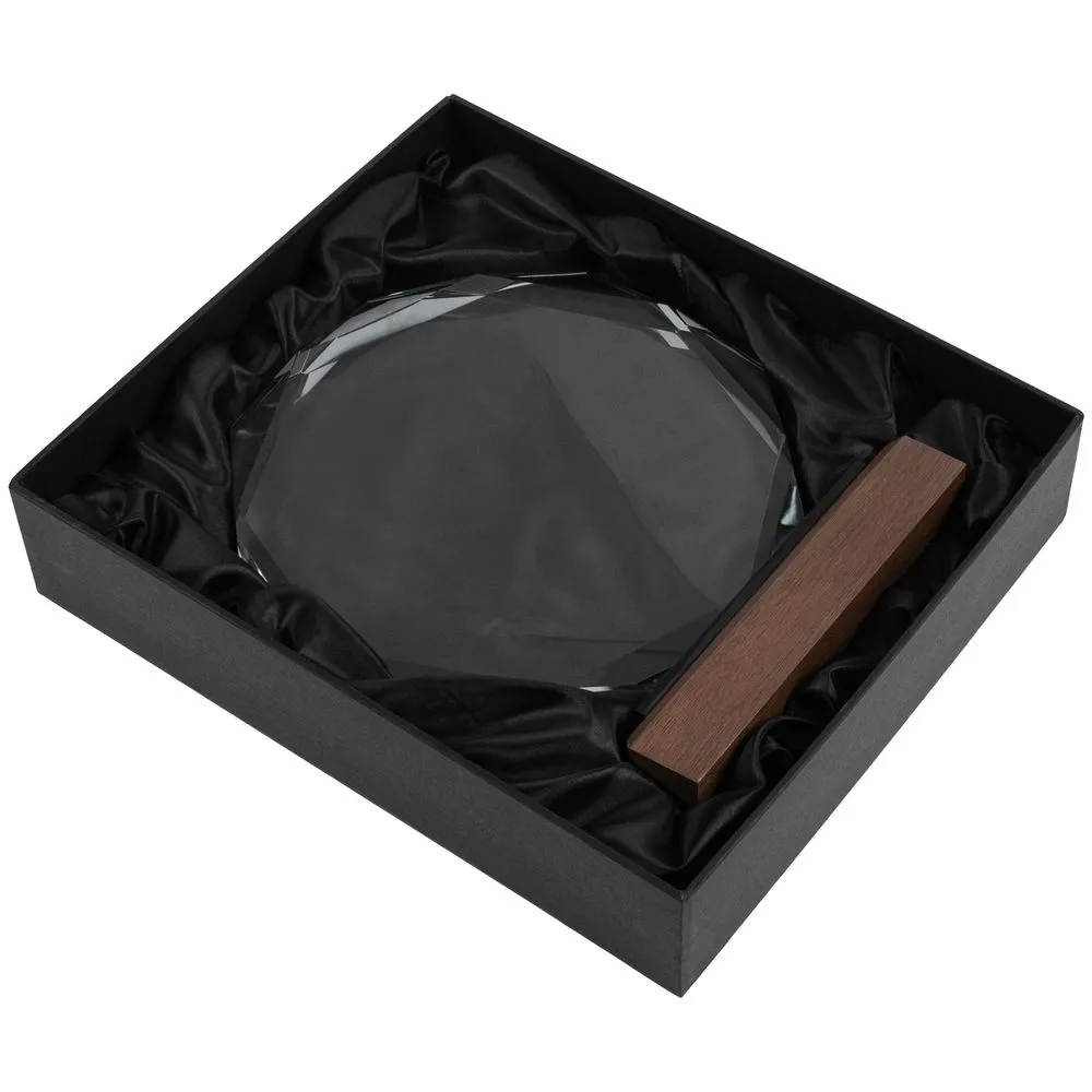 Стела Glory Wood, в подарочной коробке заказать онлайн с вашим дизайном на заказ в Москве и области