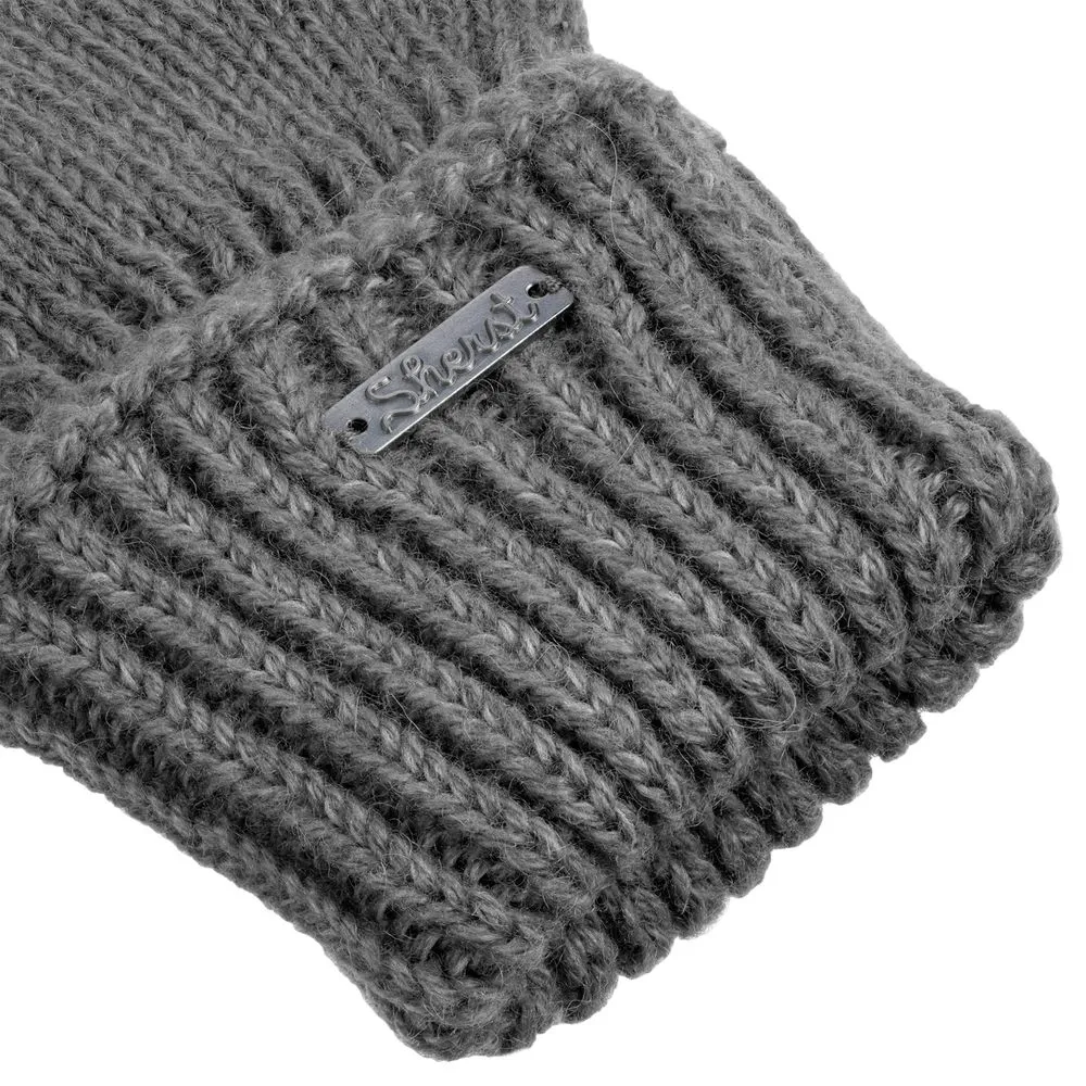 Перчатки Alpine, серый меланж заказать онлайн с вашим дизайном на заказ в Москве и области