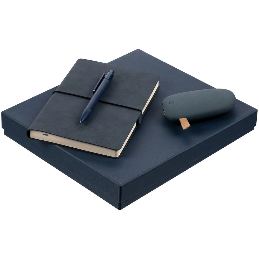 Набор Riverside, синий заказать онлайн с вашим дизайном на заказ в Москве и области