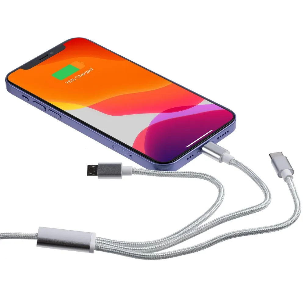 Кабель Triple Power Delivery в футляре заказать онлайн с вашим дизайном на заказ в Москве и области