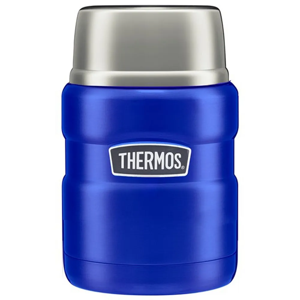 Термос для еды Thermos SK3000, синий заказать онлайн с вашим дизайном на заказ в Москве и области