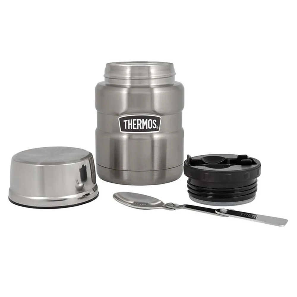 Термос для еды Thermos SK3000, серебристый заказать онлайн с вашим дизайном на заказ в Москве и области