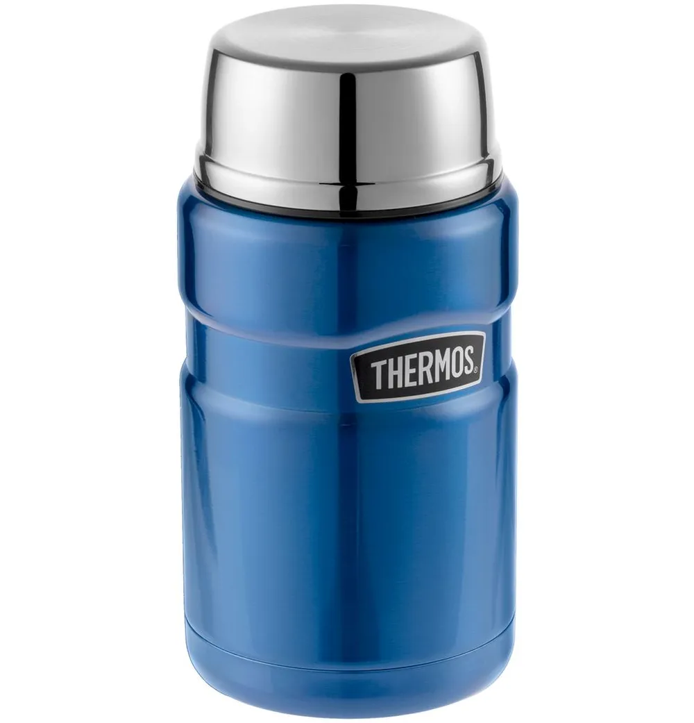 Термос для еды Thermos SK3020, синий заказать онлайн с вашим дизайном на заказ в Москве и области