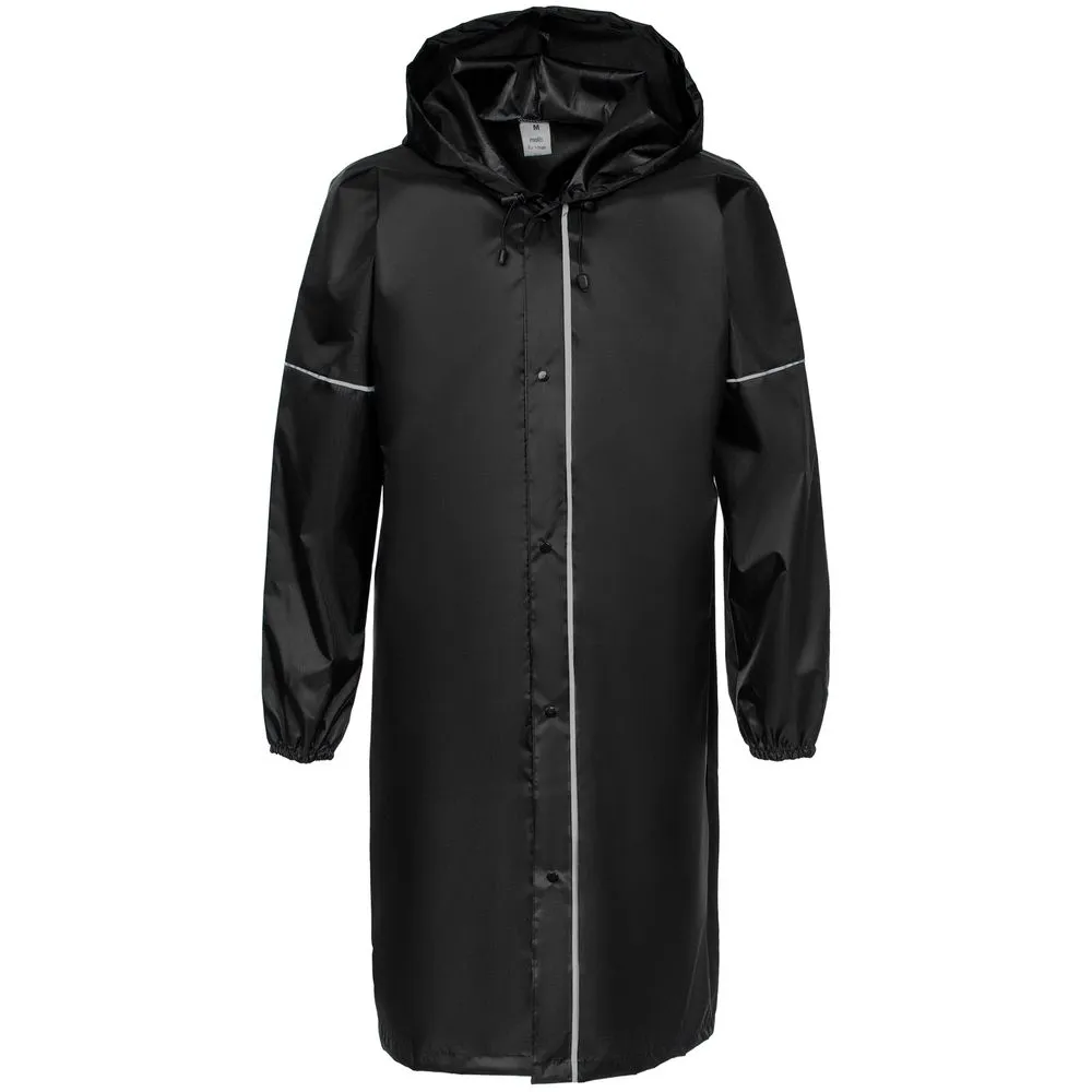 Дождевик со светоотражающими элементами Rainman Blink, черный, размер XXL заказать онлайн с вашим дизайном на заказ в Москве и области