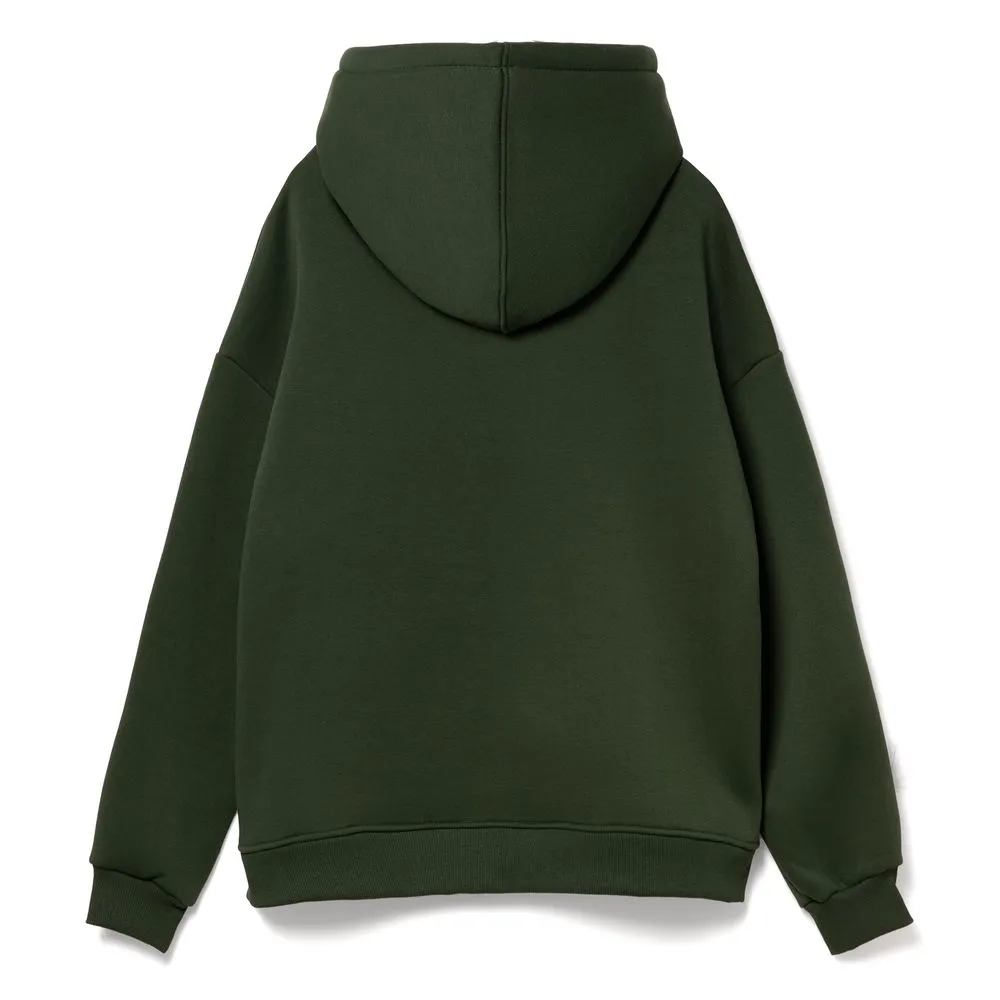 Худи Kulonga Oversize, темно-зеленый хаки, размер ХL/ХХL заказать онлайн с вашим дизайном на заказ в Москве и области