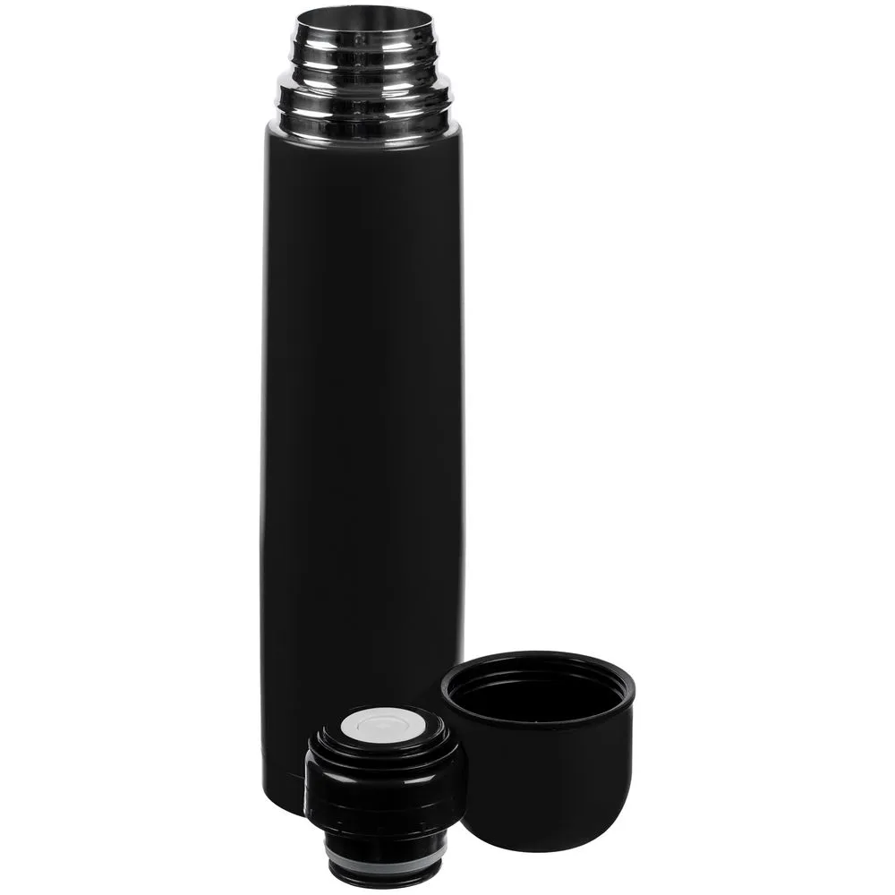 Термос Ammo 1000, черный заказать онлайн с вашим дизайном на заказ в Москве и области