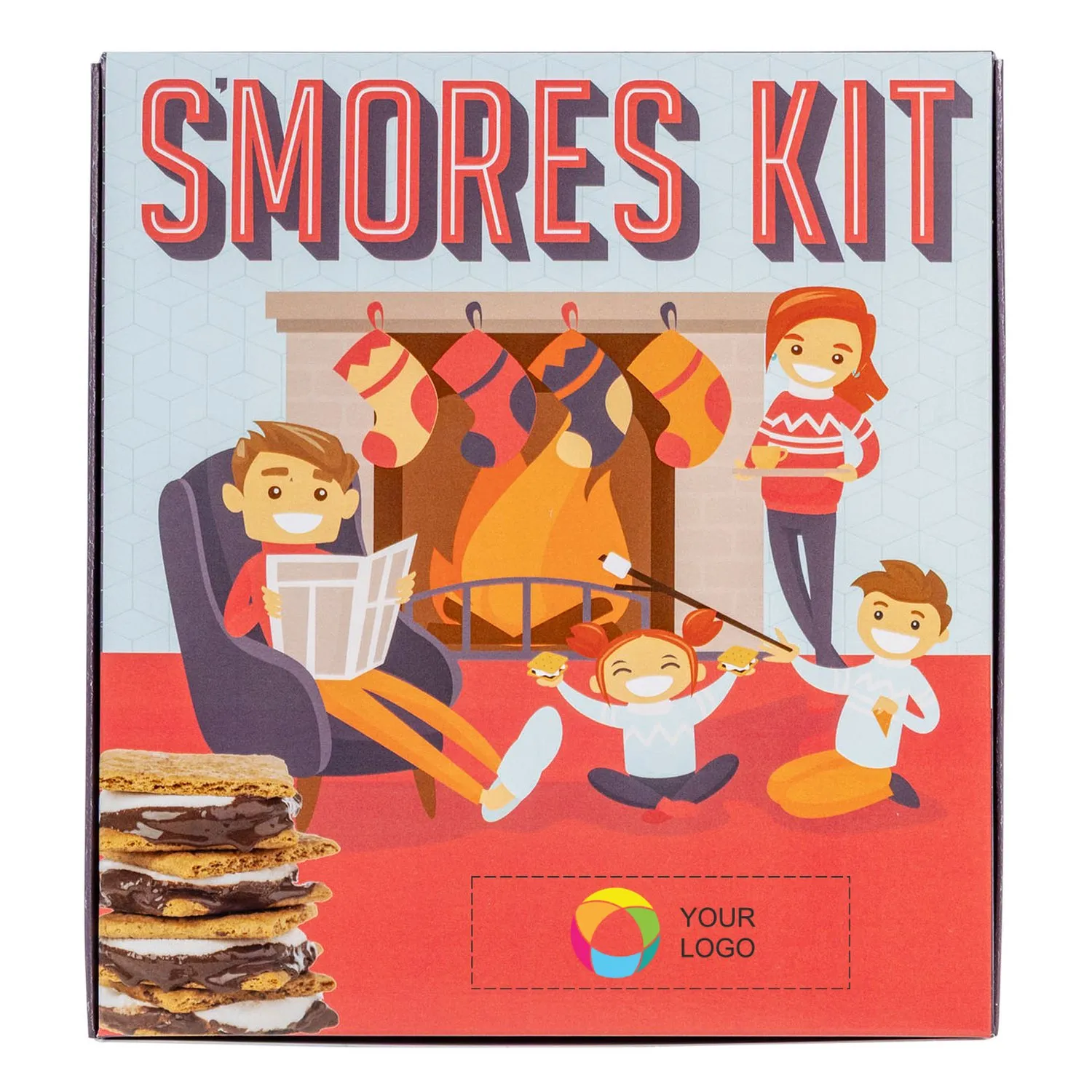 Набор для приготовления S'mores заказать онлайн с вашим дизайном на заказ в Москве и области