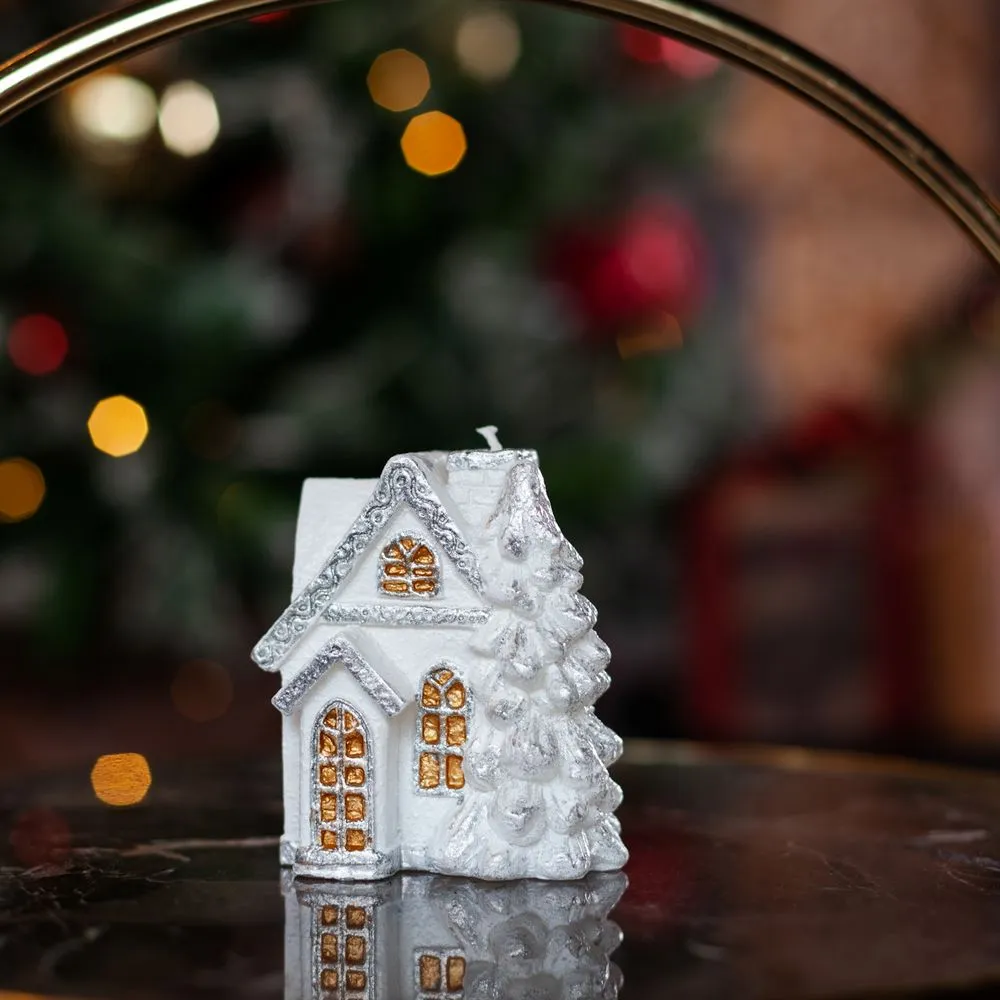 Свеча Christmas Twinkle, домик заказать онлайн с вашим дизайном на заказ в Москве и области