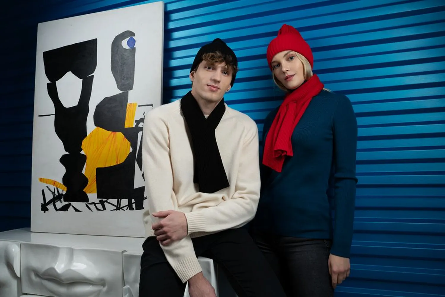 Шарф Yong, ярко-красный заказать онлайн с вашим дизайном на заказ в Москве и области