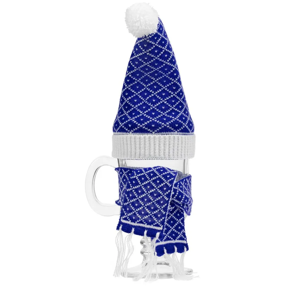 Шапочка на игрушку Dress Cup, синяя заказать онлайн с вашим дизайном на заказ в Москве и области
