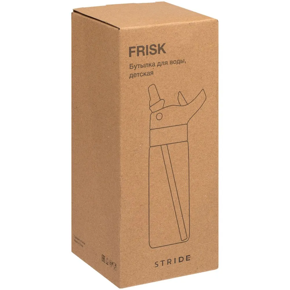Детская бутылка Frisk, оранжево-синяя заказать онлайн с вашим дизайном на заказ в Москве и области