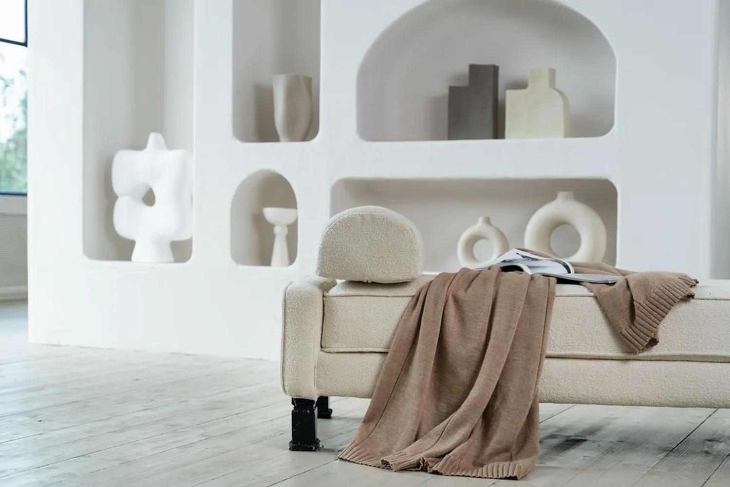 Плед Camino, бежевый заказать онлайн с вашим дизайном на заказ в Москве и области