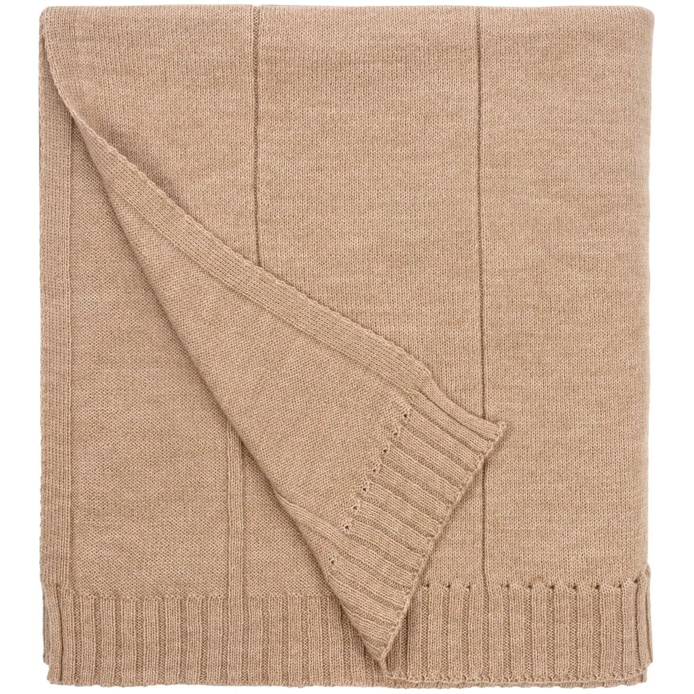 Плед Camino, бежевый заказать онлайн с вашим дизайном на заказ в Москве и области