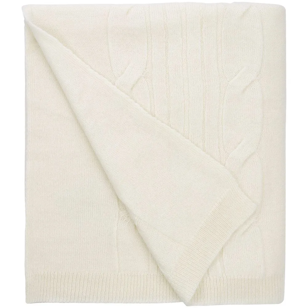 Плед Dantel, молочно-белый заказать онлайн с вашим дизайном на заказ в Москве и области