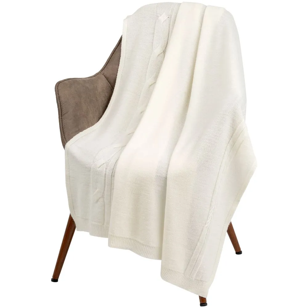 Плед Dantel, молочно-белый заказать онлайн с вашим дизайном на заказ в Москве и области