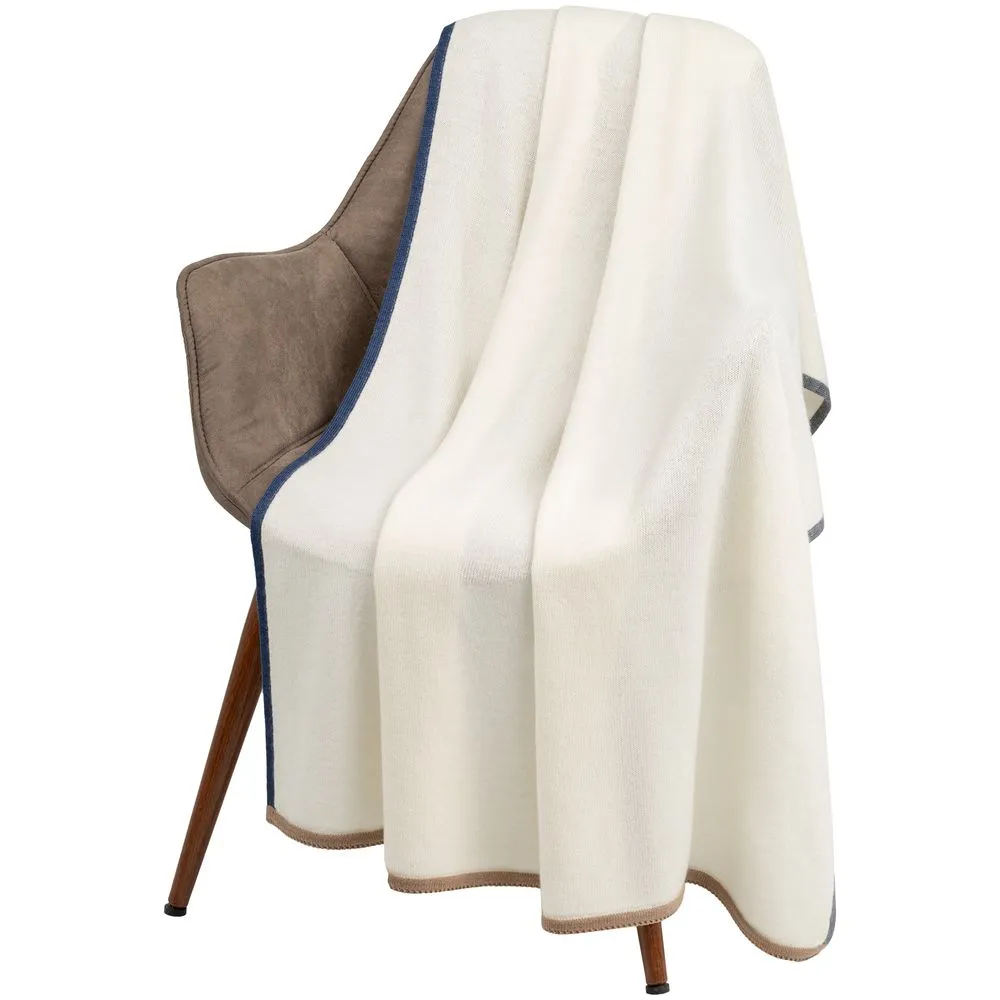 Плед Frontier, молочно-белый заказать онлайн с вашим дизайном на заказ в Москве и области