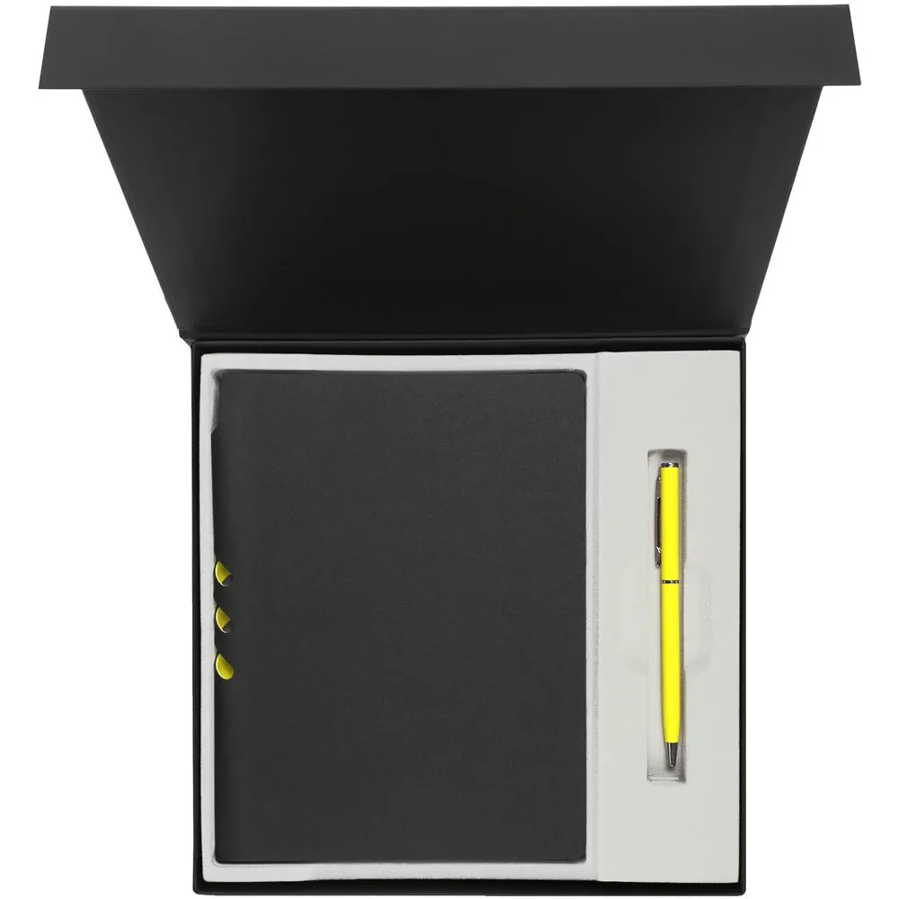 Набор Flexpen Black, желтый заказать онлайн с вашим дизайном на заказ в Москве и области