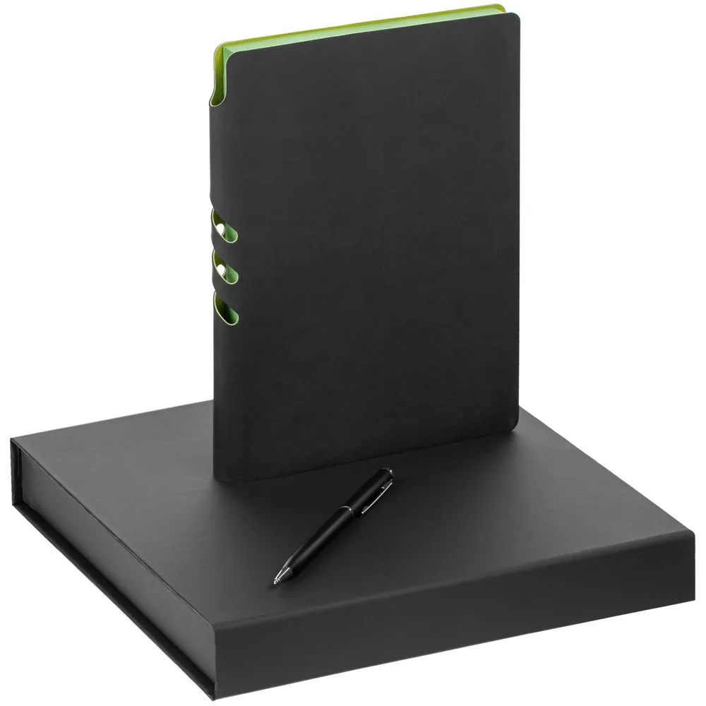 Набор Flexpen Black, зеленый заказать онлайн с вашим дизайном на заказ в Москве и области