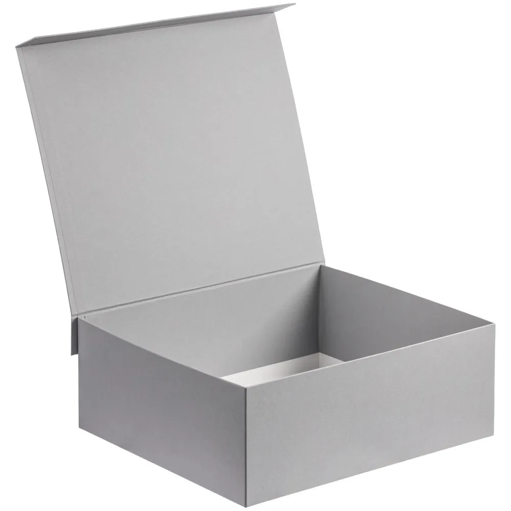 Коробка My Warm Box, серая заказать онлайн с вашим дизайном на заказ в Москве и области