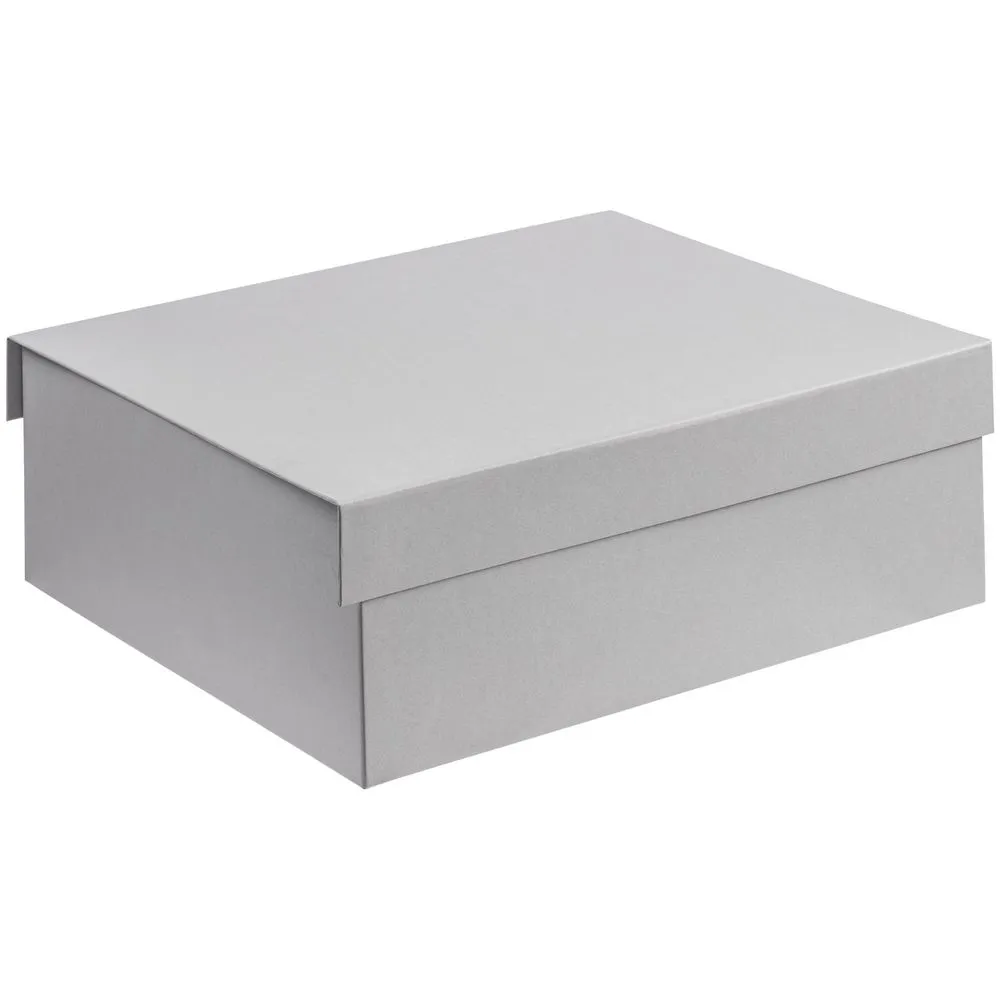 Коробка My Warm Box, серая заказать онлайн с вашим дизайном на заказ в Москве и области