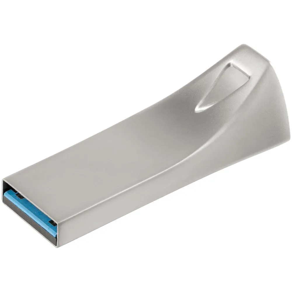 Флешка Ergo Style, USB 3.0, серебристая, 32 Гб заказать онлайн с вашим дизайном на заказ в Москве и области