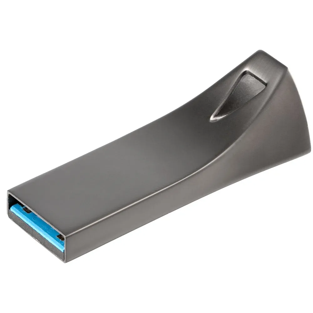Флешка Ergo Style Black, USB 3.0, черная, 32 Гб заказать онлайн с вашим дизайном на заказ в Москве и области