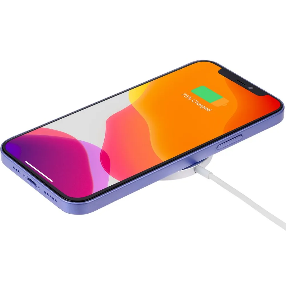 Беспроводное зарядное устройство с магнитами Magmate, серебристое заказать онлайн с вашим дизайном на заказ в Москве и области