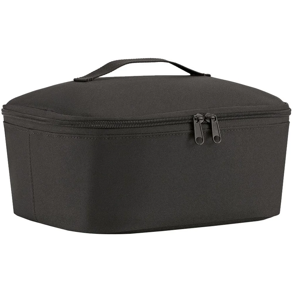 Термосумка Coolerbag M, черная заказать онлайн с вашим дизайном на заказ в Москве и области