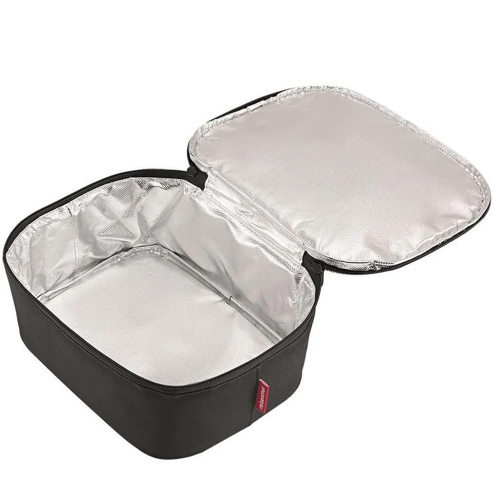 Термосумка Coolerbag M, черная заказать онлайн с вашим дизайном на заказ в Москве и области