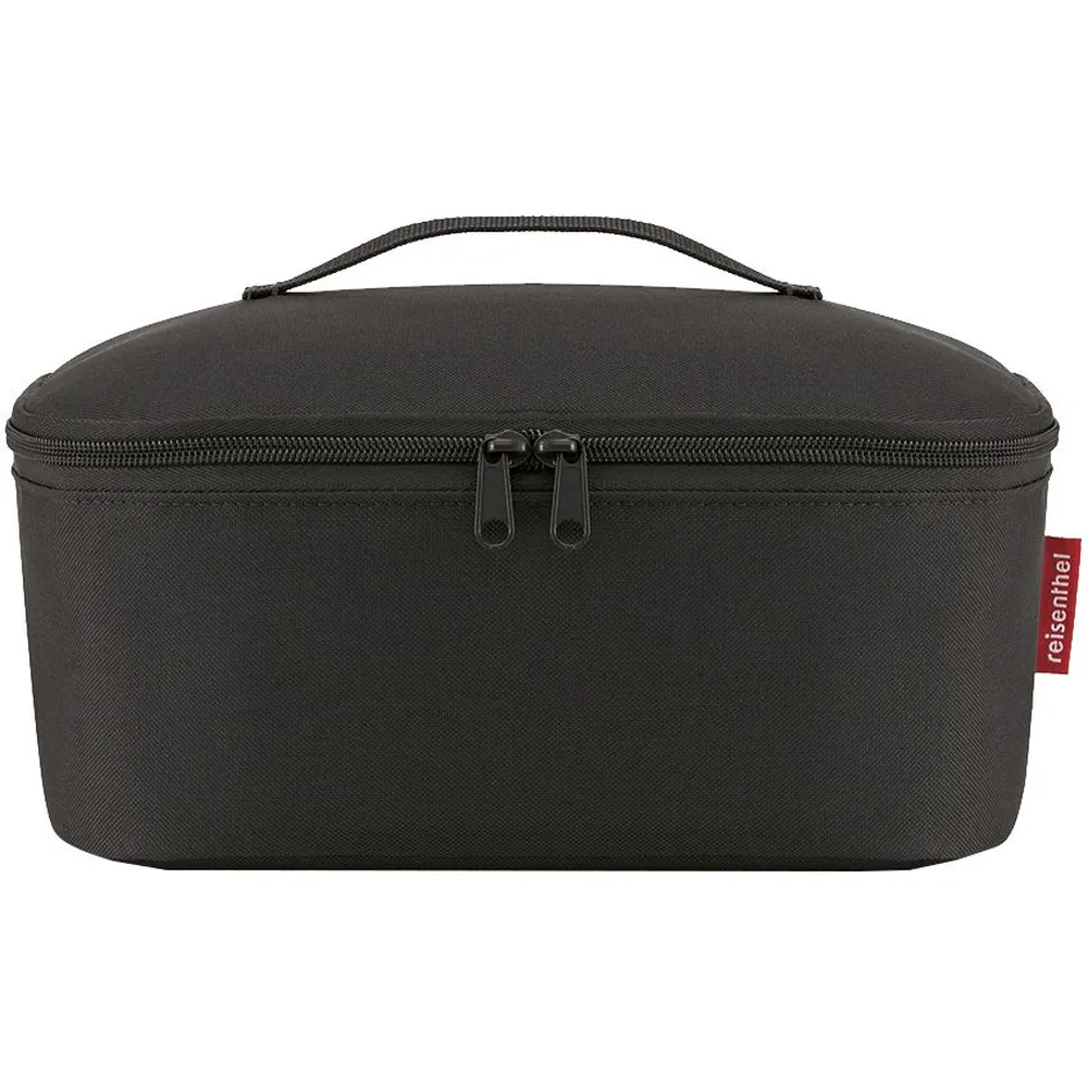Термосумка Coolerbag M, черная заказать онлайн с вашим дизайном на заказ в Москве и области
