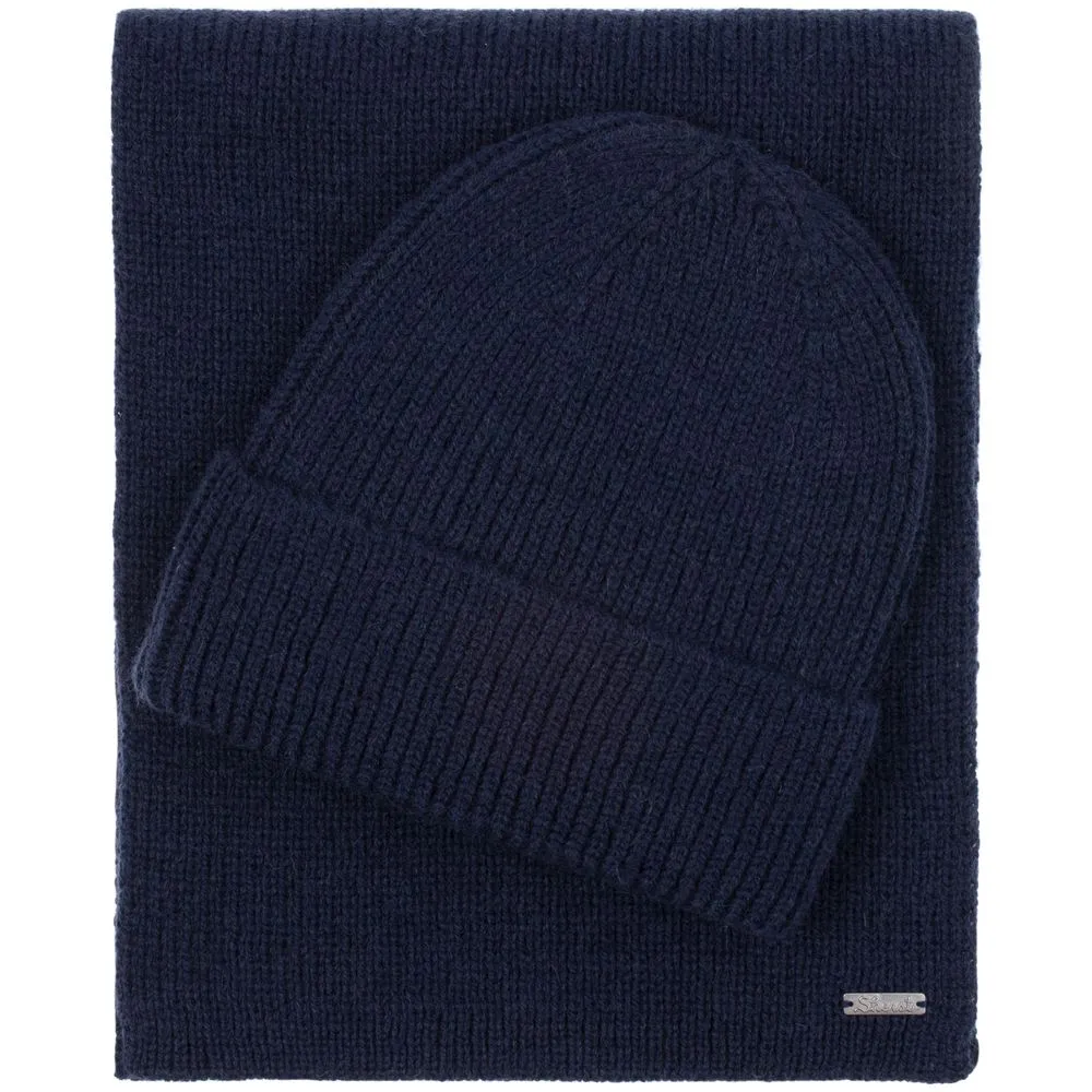 Шарф Bernard, темно-синий заказать онлайн с вашим дизайном на заказ в Москве и области