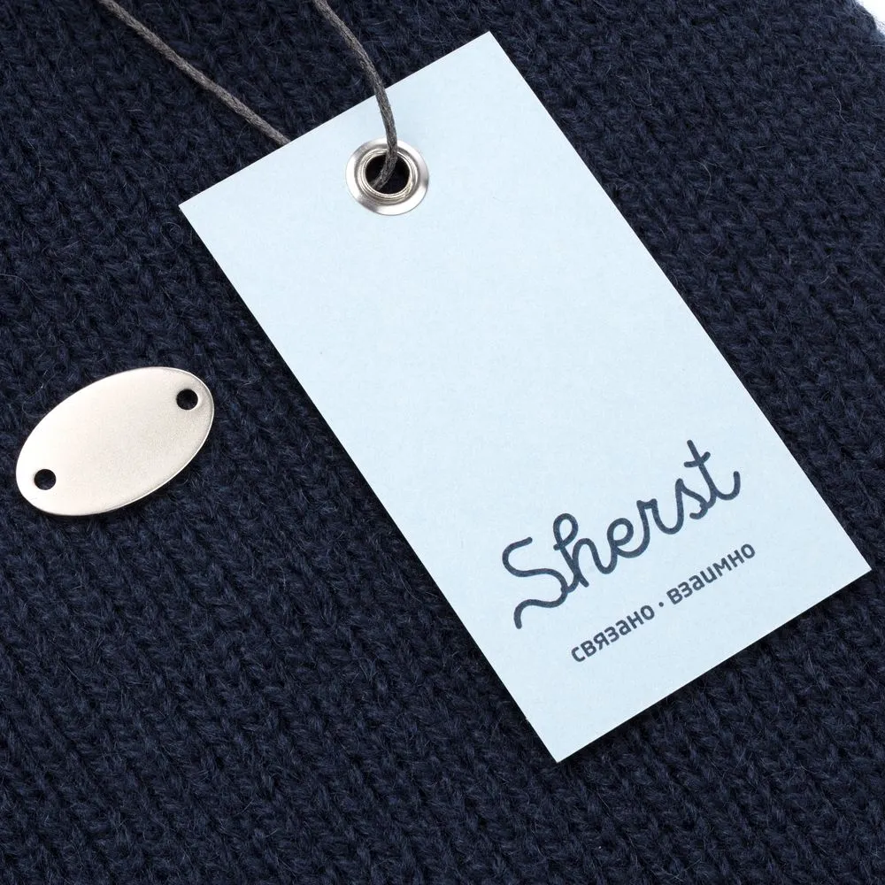 Шарф Bernard, темно-синий заказать онлайн с вашим дизайном на заказ в Москве и области