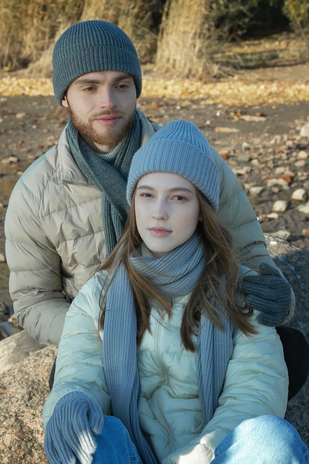 Перчатки Bernard, серый меланж, размер S/M заказать онлайн с вашим дизайном на заказ в Москве и области